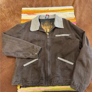 Women's Western ETHYL Trucker Jacket with Design inside